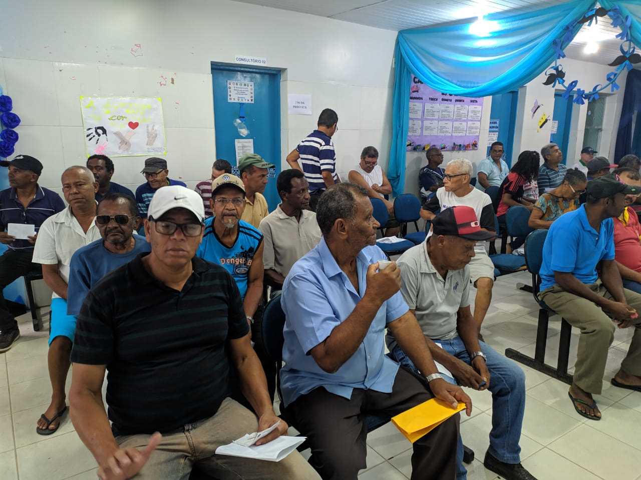 Camacã: PSF Luís Pereira de Castro I e II realizam ação em comemoração ao Novembro Azul
